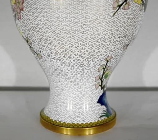 CLOISONNE ENAMEL VASE