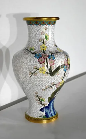 Vase en Émail Cloisonné – XXe
