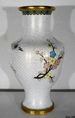 Vase en Émail Cloisonné – XXe