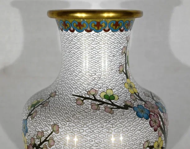 Vase en Émail Cloisonné – XXe