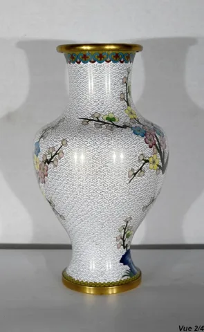 Vase en Émail Cloisonné – XXe