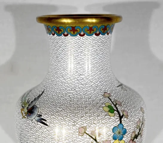 Vase en Émail Cloisonné – XXe
