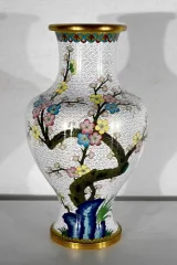 CLOISONNE ENAMEL VASE