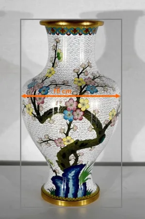 CLOISONNE ENAMEL VASE