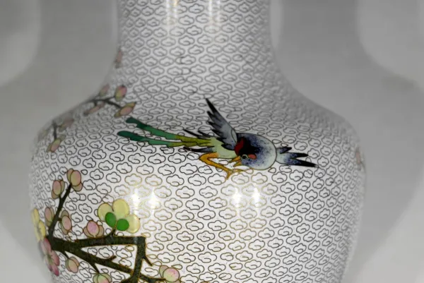 CLOISONNE ENAMEL VASE