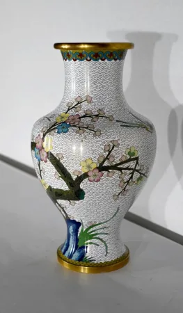 CLOISONNE ENAMEL VASE