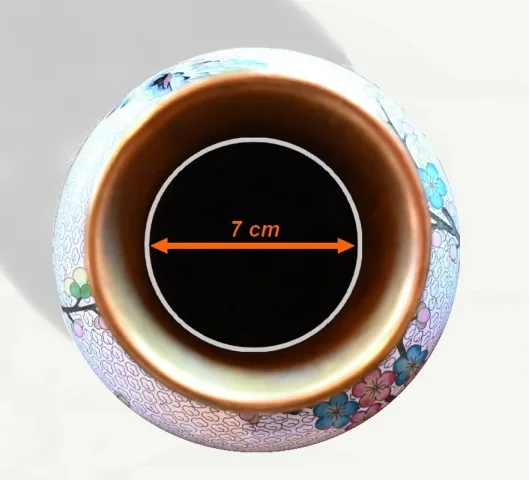 Vase en Émail Cloisonné – XXe