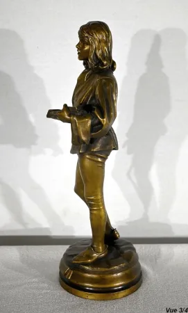 BRONZESTATUETTE von FRIEDRICH BEER