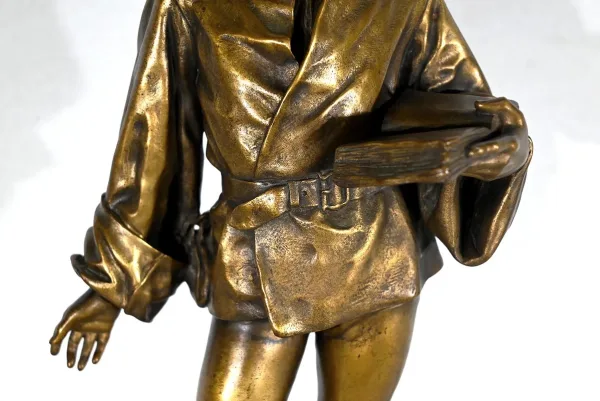 BRONZESTATUETTE von FRIEDRICH BEER