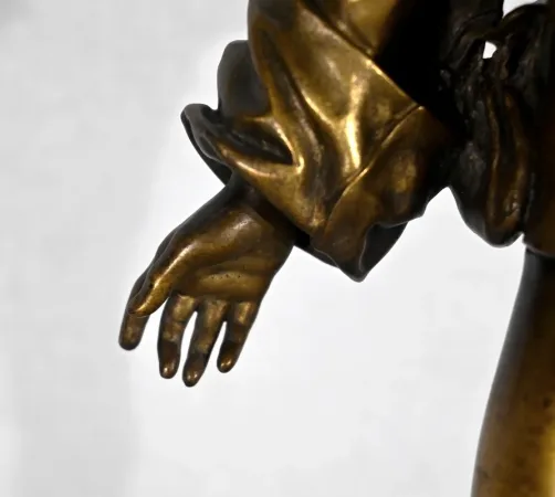 BRONZESTATUETTE von FRIEDRICH BEER