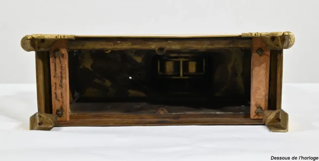 Horloge en Bronze Doré, époque Charles X – Début XIXe
