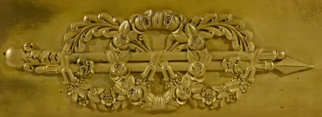 Horloge en Bronze Doré, époque Charles X – Début XIXe