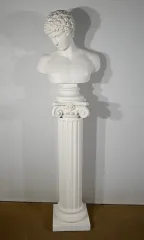 BUST ON COLUMN
