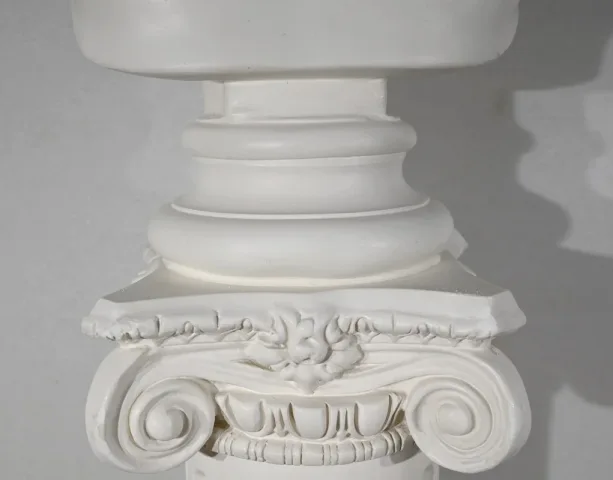 Ensemble Buste de Antinoüs  sur Colonne – Fin XIXe