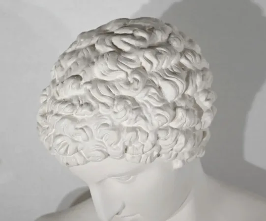BUST ON COLUMN