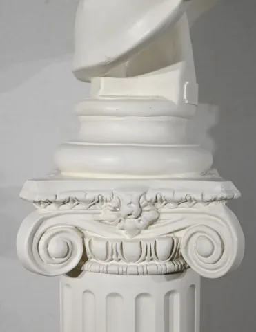 Ensemble Buste de Antinoüs  sur Colonne – Fin XIXe