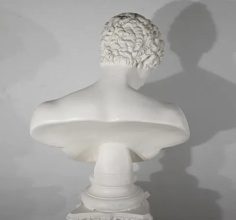 BUST ON COLUMN