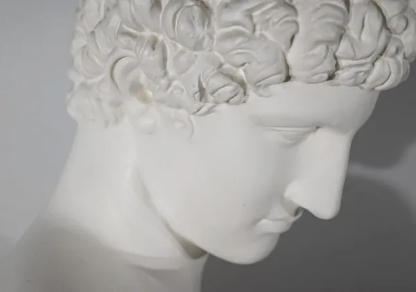 BUST ON COLUMN