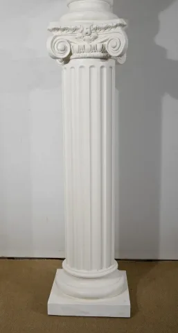 Ensemble Buste de Antinoüs  sur Colonne – Fin XIXe