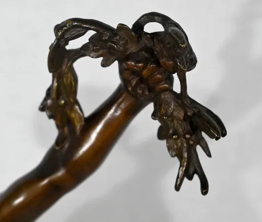 BRONZESTATUETTE von F. LEMOYNE