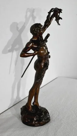 BRONZESTATUETTE von F. LEMOYNE