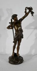 BRONZESTATUETTE von F. LEMOYNE