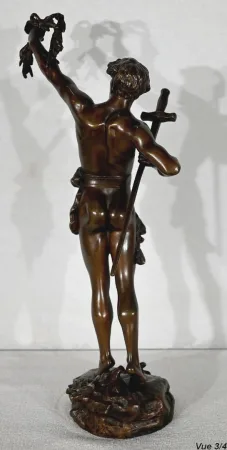 BRONZESTATUETTE von F. LEMOYNE