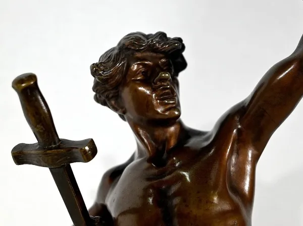 BRONZESTATUETTE von F. LEMOYNE