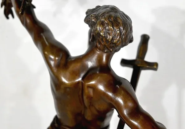 BRONZESTATUETTE von F. LEMOYNE
