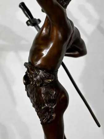 BRONZESTATUETTE von F. LEMOYNE