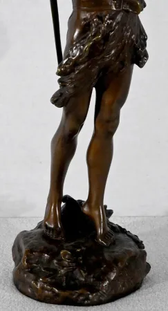 BRONZESTATUETTE von F. LEMOYNE