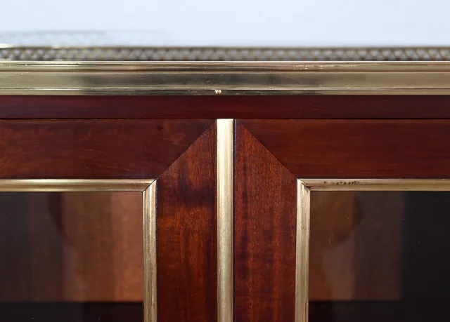 Bibliothèque en Acajou, style Louis XVI – 2ème moitié XIXe
