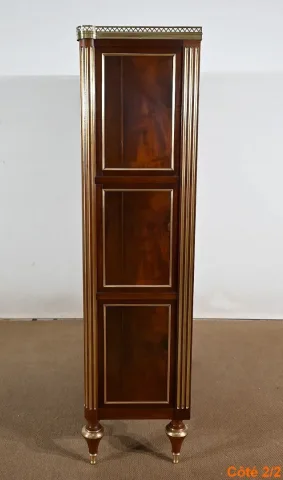 Bibliothèque en Acajou, style Louis XVI – 2ème moitié XIXe