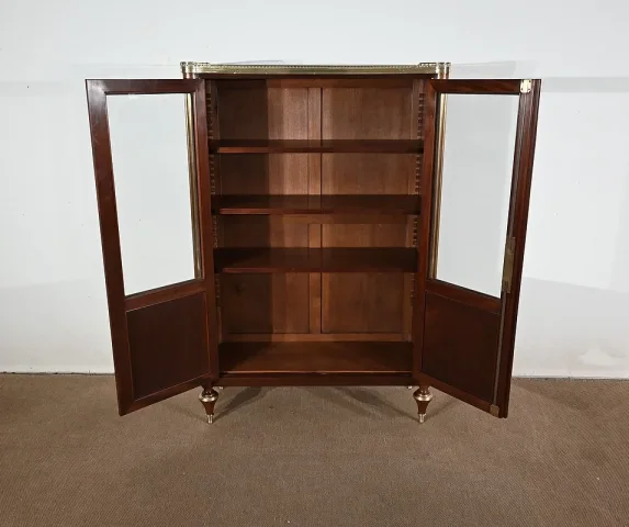 Bibliothèque en Acajou, style Louis XVI – 2ème moitié XIXe
