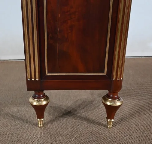 Bibliothèque en Acajou, style Louis XVI – 2ème moitié XIXe