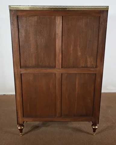 Bibliothèque en Acajou, style Louis XVI – 2ème moitié XIXe