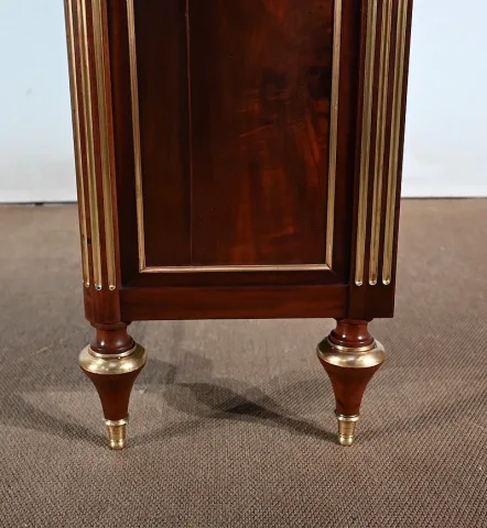 Bibliothèque en Acajou, style Louis XVI – 2ème moitié XIXe