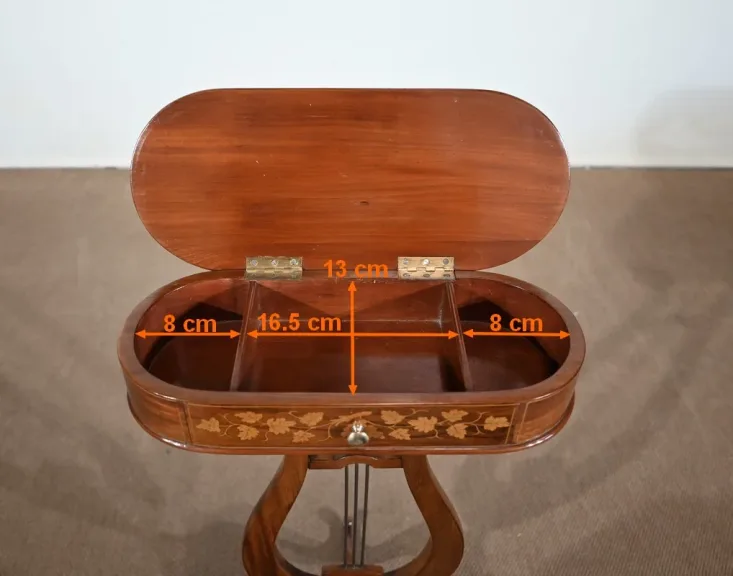 FRANSE RESTAURATIESTIJL WERKTAFEL