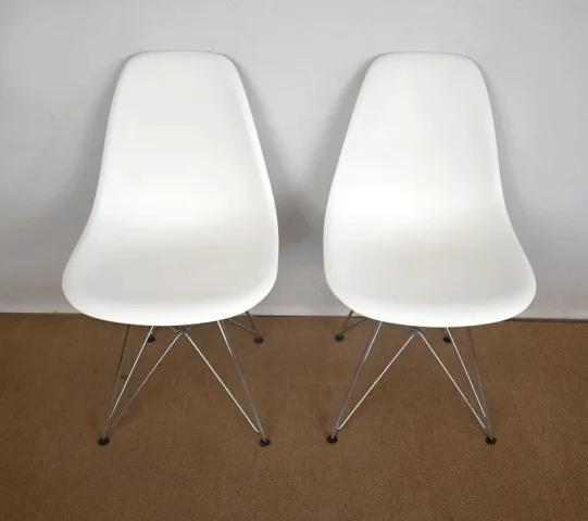 Suite de 6 Chaises, modèle DSR, de Eames – 1960
