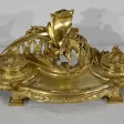 Encrier en Bronze Doré, signé Vandevoorde - Début XXe