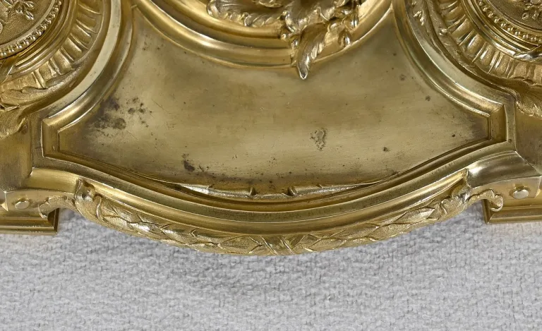 Encrier en Bronze Doré, signé Vandevoorde - Début XXe