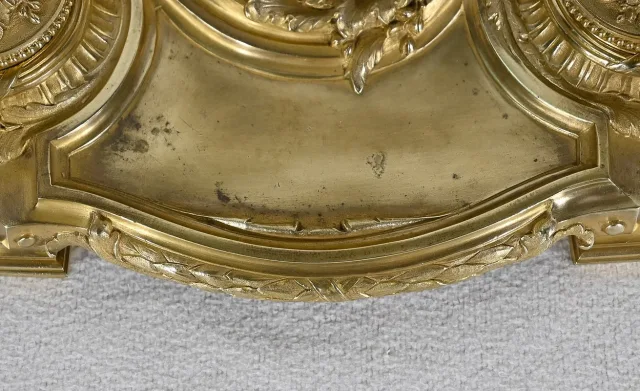 Encrier en Bronze Doré, signé Vandevoorde - Début XXe