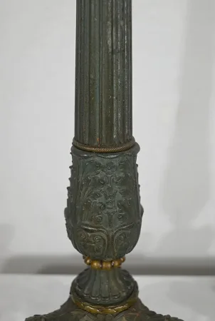PAAR FRANZÖSISCHE RESTAURATIONSKERZEN