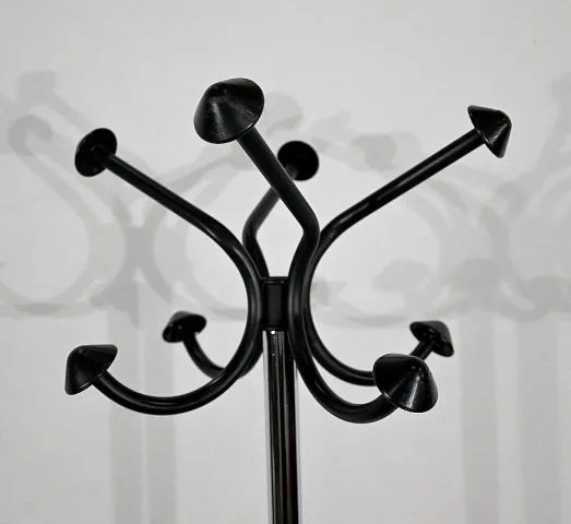 Porte-manteaux Pivotant en Métal Chromé - 1960