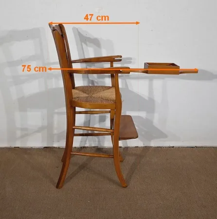 Hochstuhl aus Kirschholz