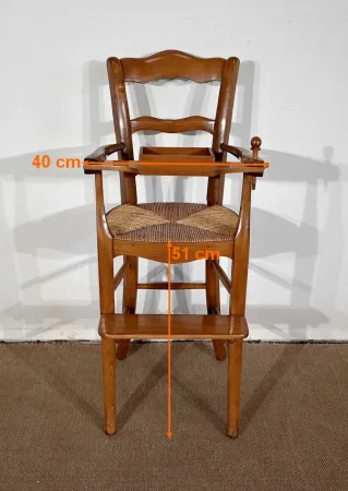 Hochstuhl aus Kirschholz