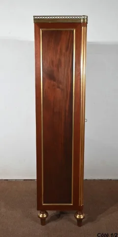 Petite Vitrine en Acajou, style Louis XVI – Fin XIXe