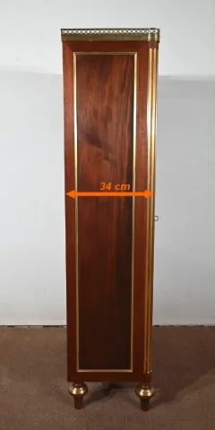 Petite Vitrine en Acajou, style Louis XVI – Fin XIXe