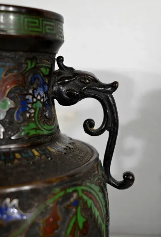 Paire de Vases en Bronze, Chine – Fin XIXe
