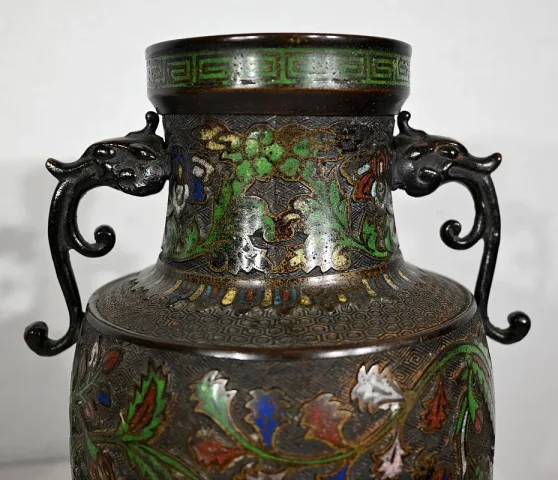 Paire de Vases en Bronze, Chine – Fin XIXe